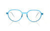 Lindberg n.o.w 6582 P25 Blue Glasses - Front