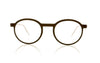 Lindberg n.o.w 6586 D17 U12 Brown Glasses - Front