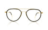 Lindberg Strip 9745 GT K24 Gold Glasses - Front