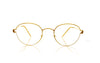 Lindberg Air Rim Bo PGT Gold Glasses - Front