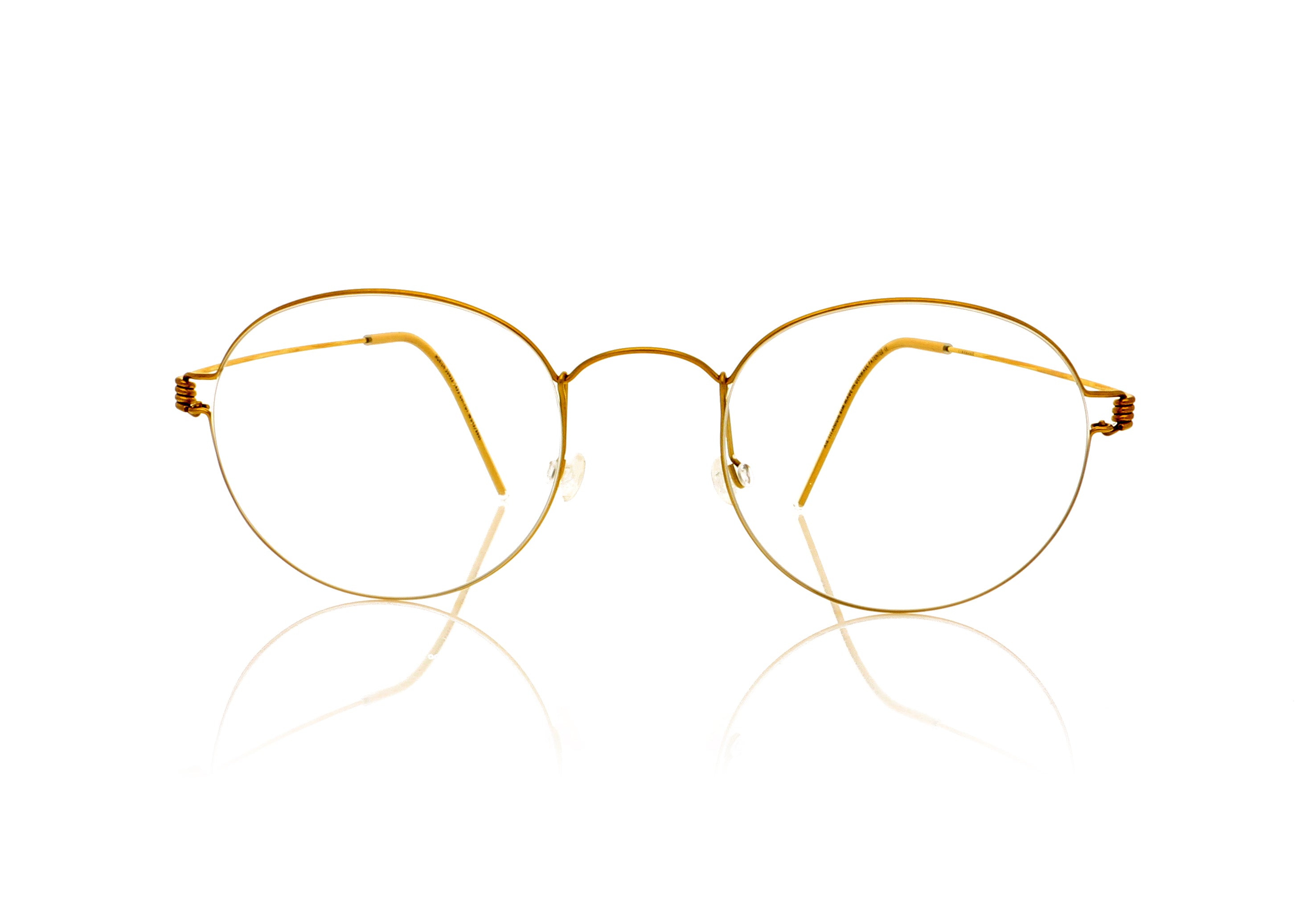 Lindberg Morten PGT Shiny gold Glasses