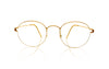 Lindberg Morten PGT Shiny gold Glasses - Front