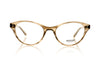 Moscot Tess 0225-01 Brown Ash Glasses - Front