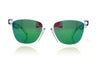 Oakley Frogskins 9013D6 Crystal Clear Sunglasses - Front