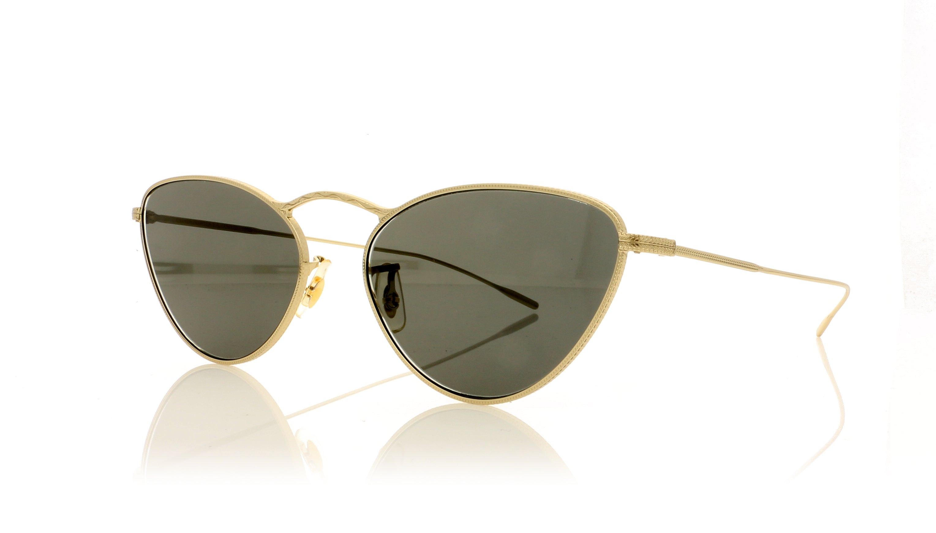 Oliver Peoples Lelaina OV1239S 5035R5 Soft Gold Sunglasses | The Eye Place