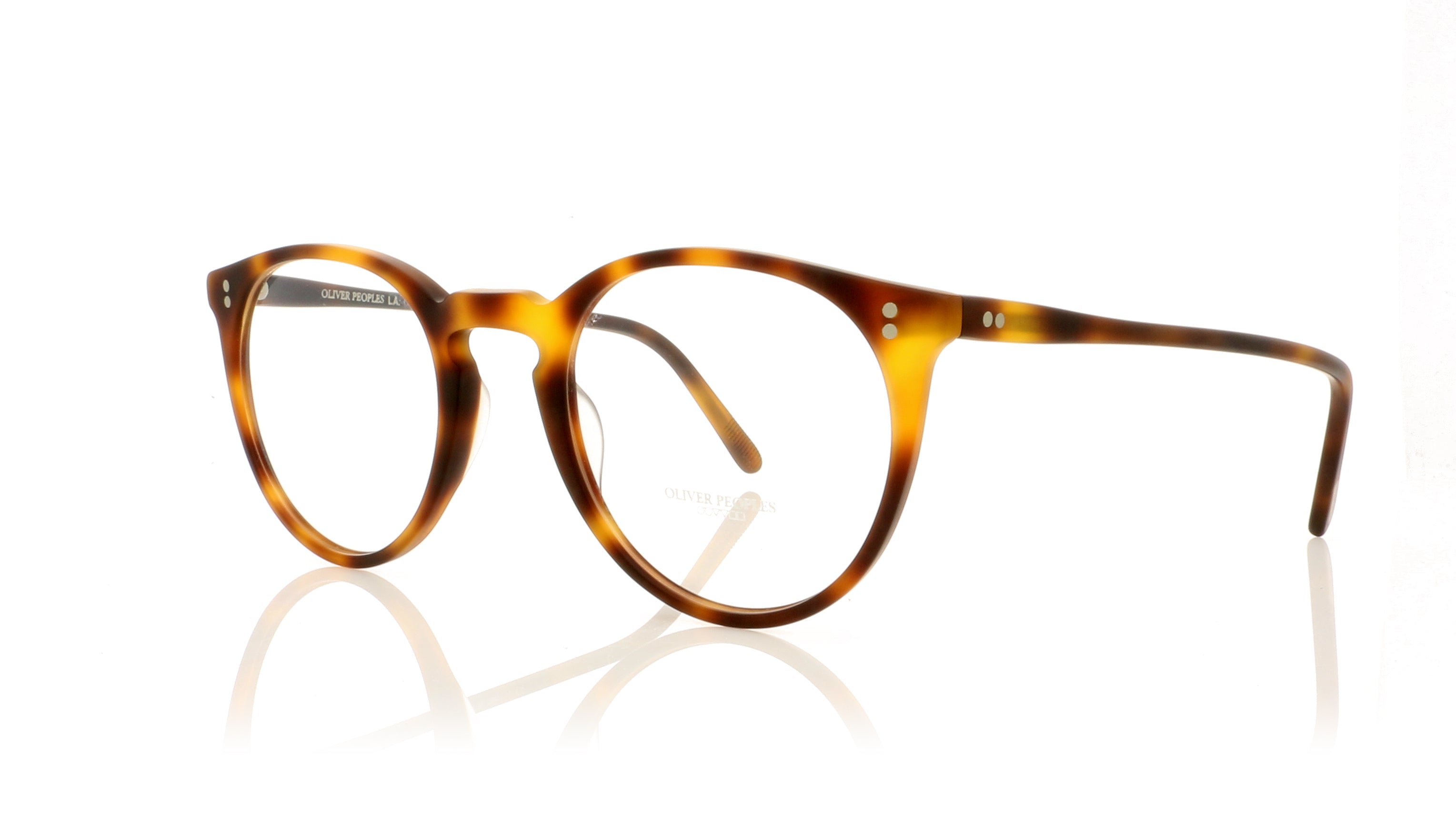 Oliver Peoples OV5183 1552 Semi Matte Dark Mahogany Glasses | The Eye Place