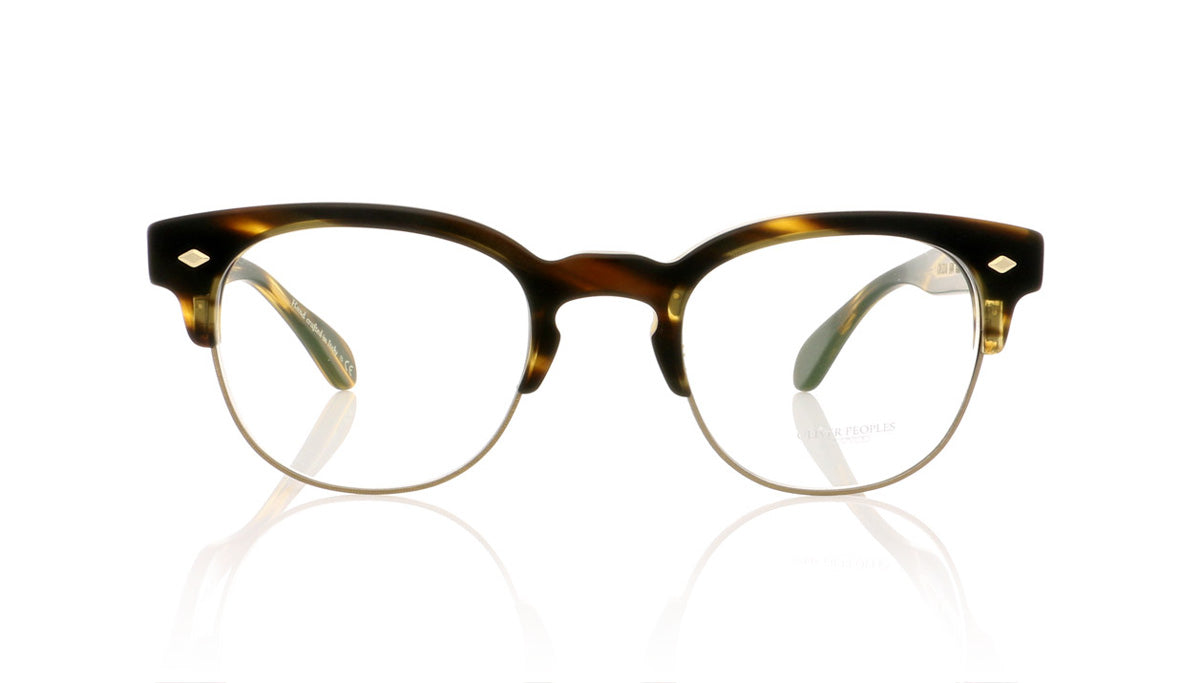 Oliver Peoples Hendon LA OV5331U 1474 Semi Matte Cocobolo Glasses – The Eye  Place