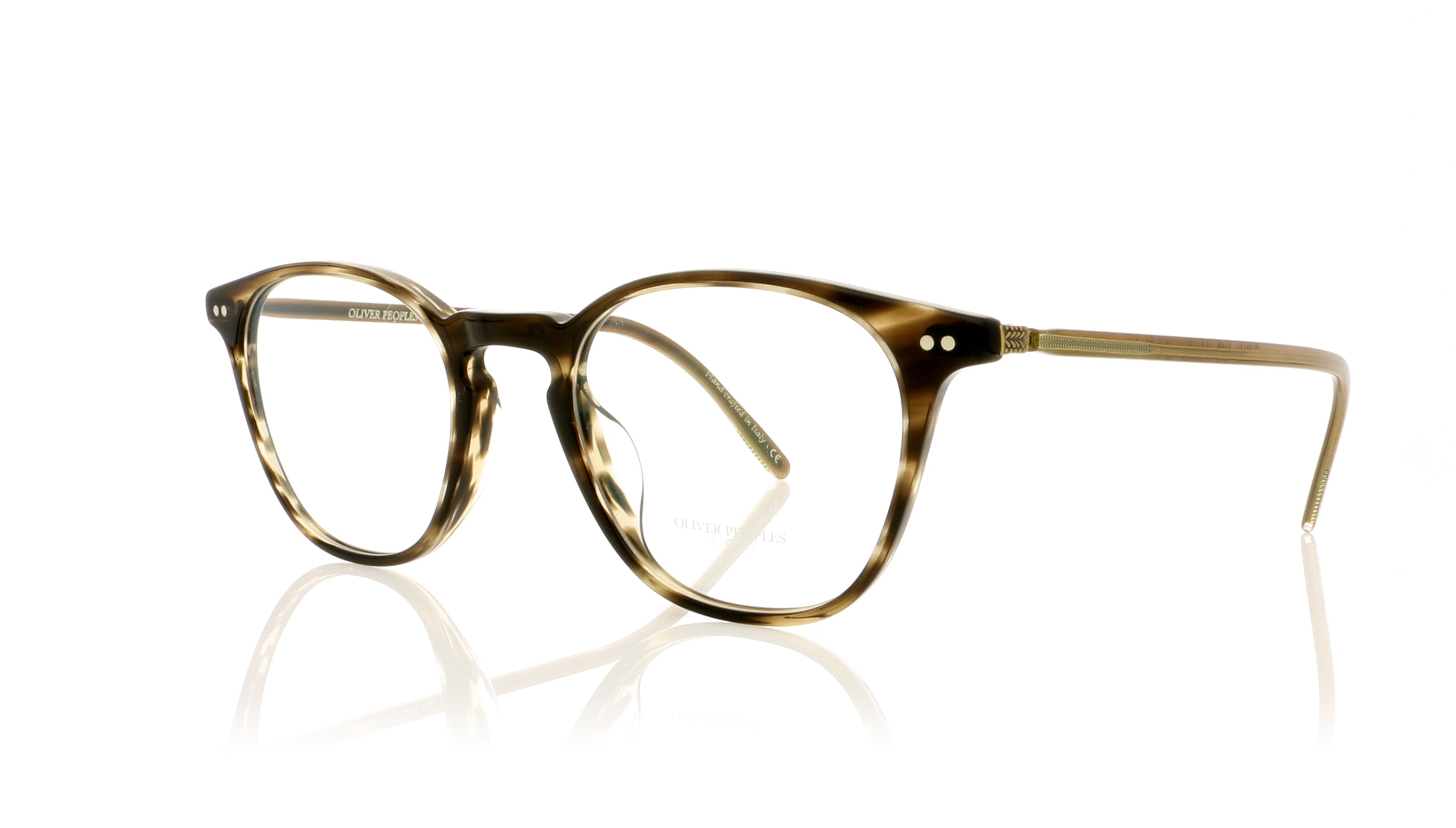 Oliver Peoples Hanks OV5361U 1612 Cinder Cocobolo Glasses | The Eye Place