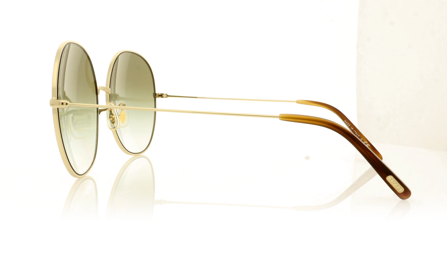 Oliver Peoples 0OV1280S Darien 50358E Gold Sunglasses – The Eye Place