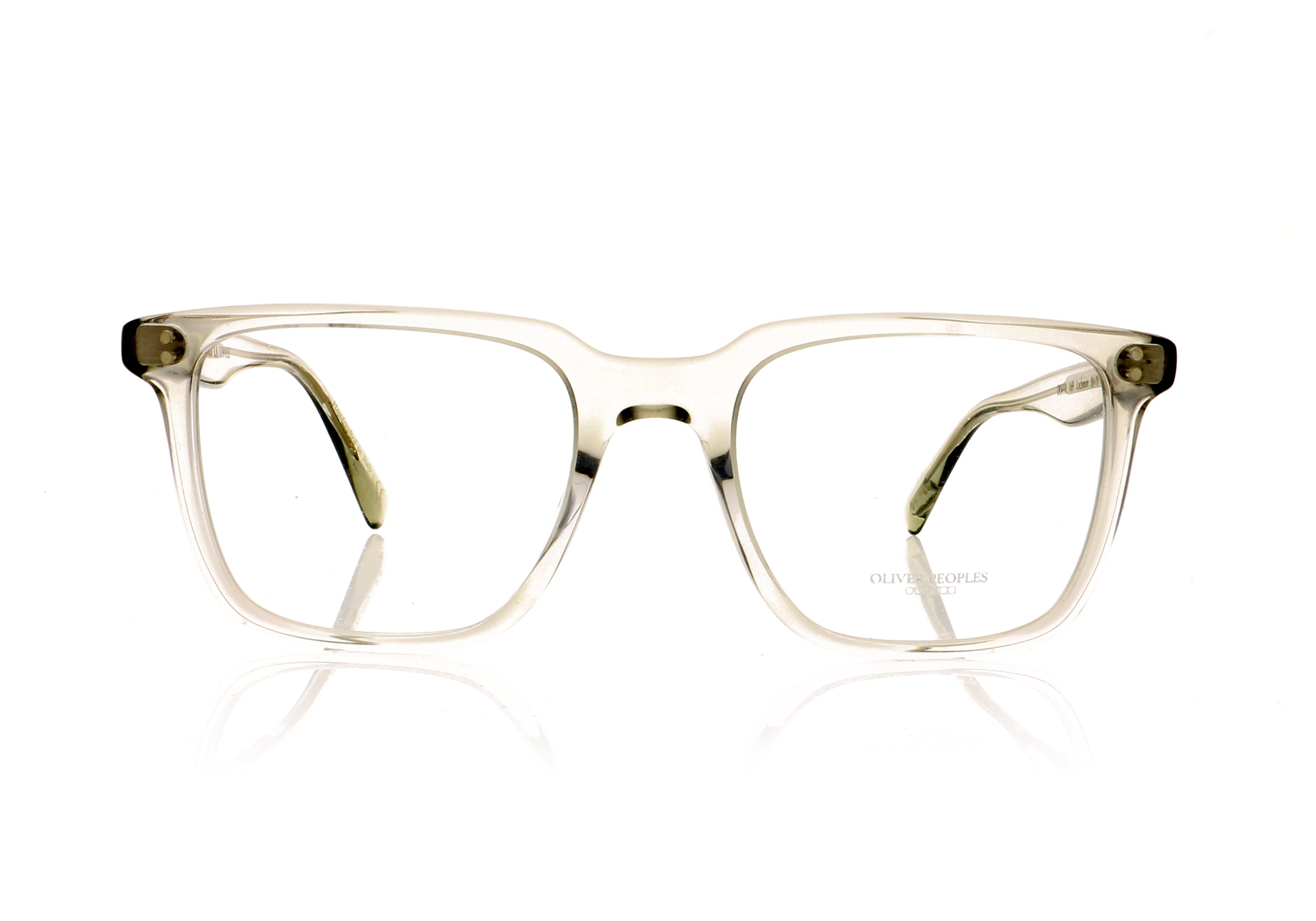 Oliver Peoples OV5419U Lachman 1612 Smoked Clear Glasses | The Eye Place