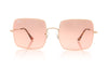 Ray-Ban Square 9151AA Copper Sunglasses - Front