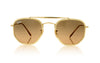 Ray-Ban RB3648M 912443 Gold Sunglasses - Front