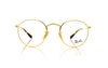 Ray-Ban RB3447V 2500 Gold Glasses - Front