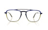 Soprattutto Cubi BLU Blue Glasses - Front
