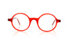 Soprattutto Gufo R/BL Red Glasses - Front