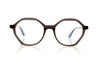 Soprattutto Hexagone Gris-L Grey Glasses - Front