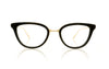 Sunday Somewhere Audrey 81 BLK Gold Glasses - Front
