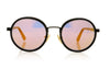 Sunday Somewhere Ned 032 GOL Black Sunglasses - Front