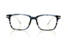 Tom Davies TD647 1848 Smoked Blue Glasses - Front