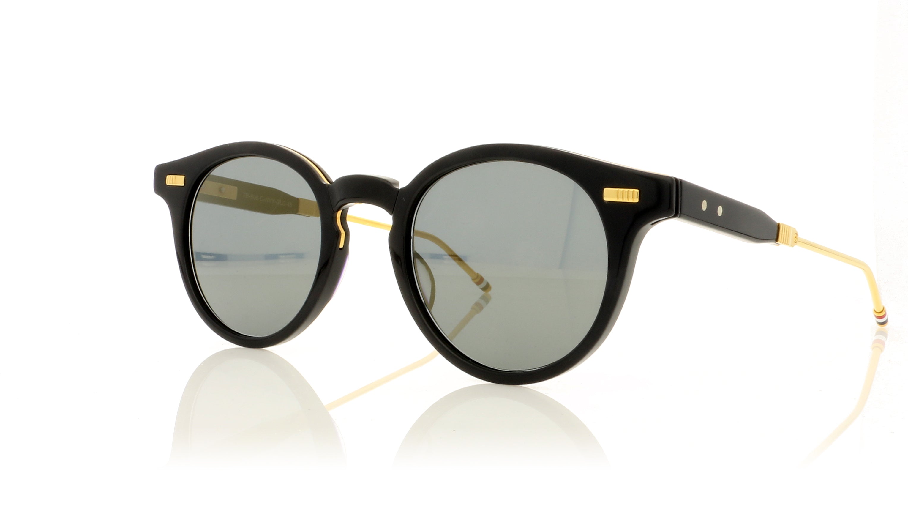 Thom Browne TB-806 C Navy Sunglasses | The Eye Place