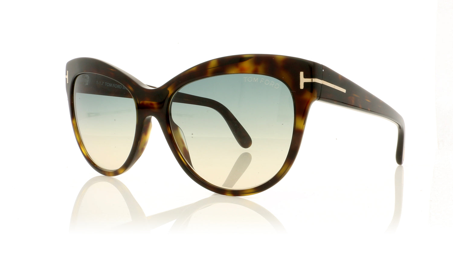 Tom Ford Lily TF430 52P Dark Havana Sunglasses – The Eye Place