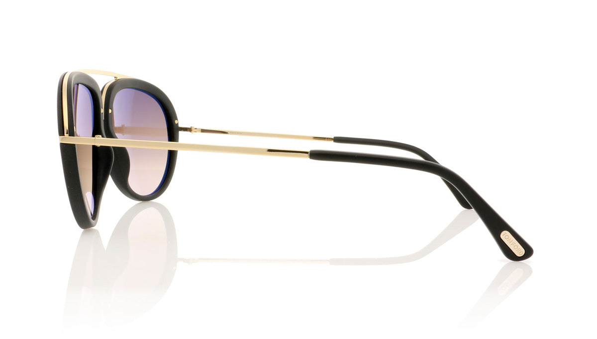 Tom Ford Stacy TF452 02T Matte Black Sunglasses – The Eye Place