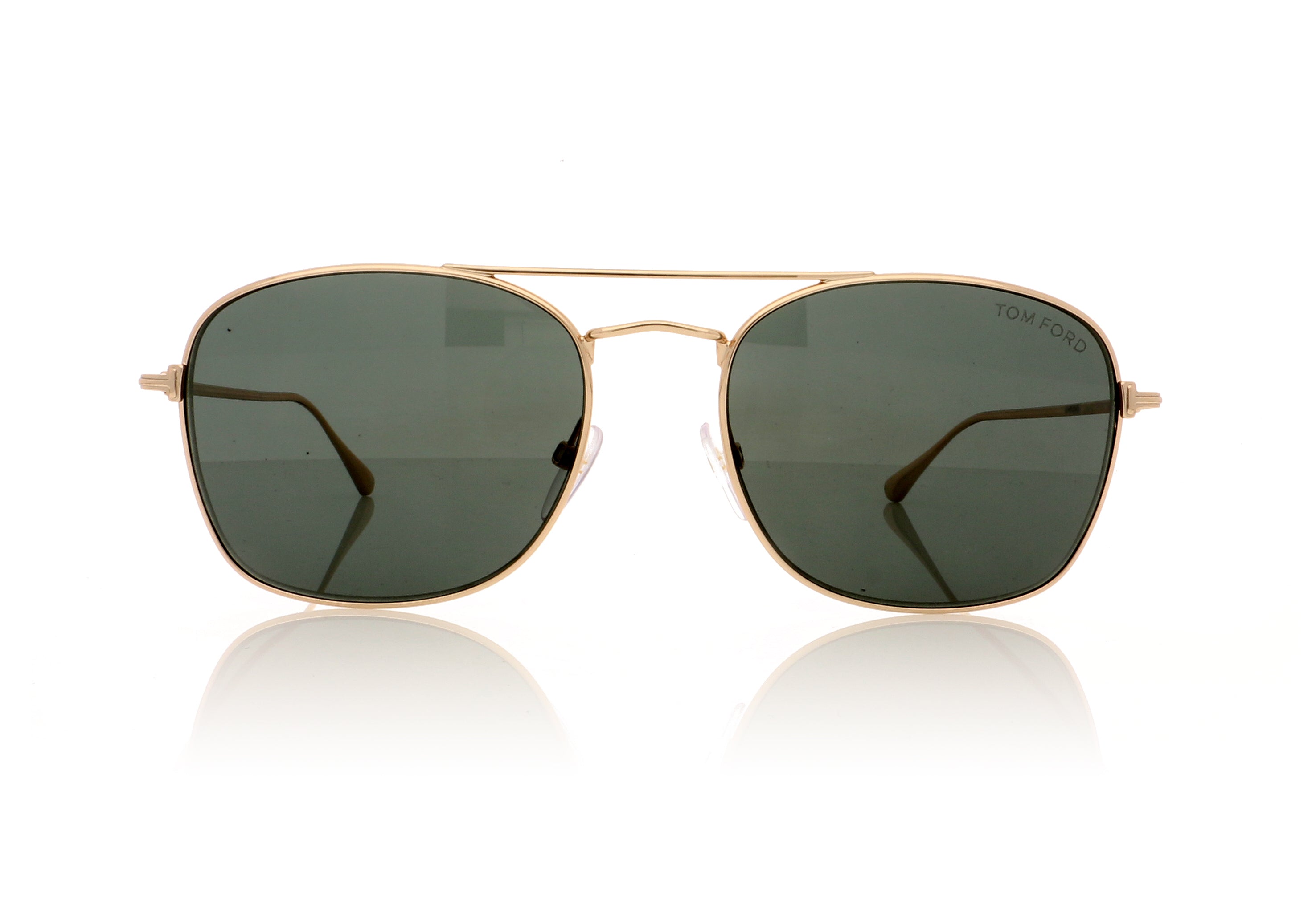 Tom Ford Luca-02 TF650 28N Shiny Rose Gold Sunglasses – The Eye Place