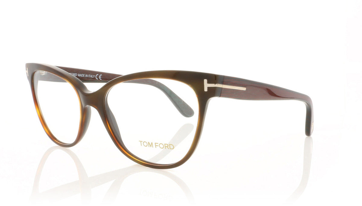 Tom Ford TF5291 52 Dark Havana Glasses | The Eye Place