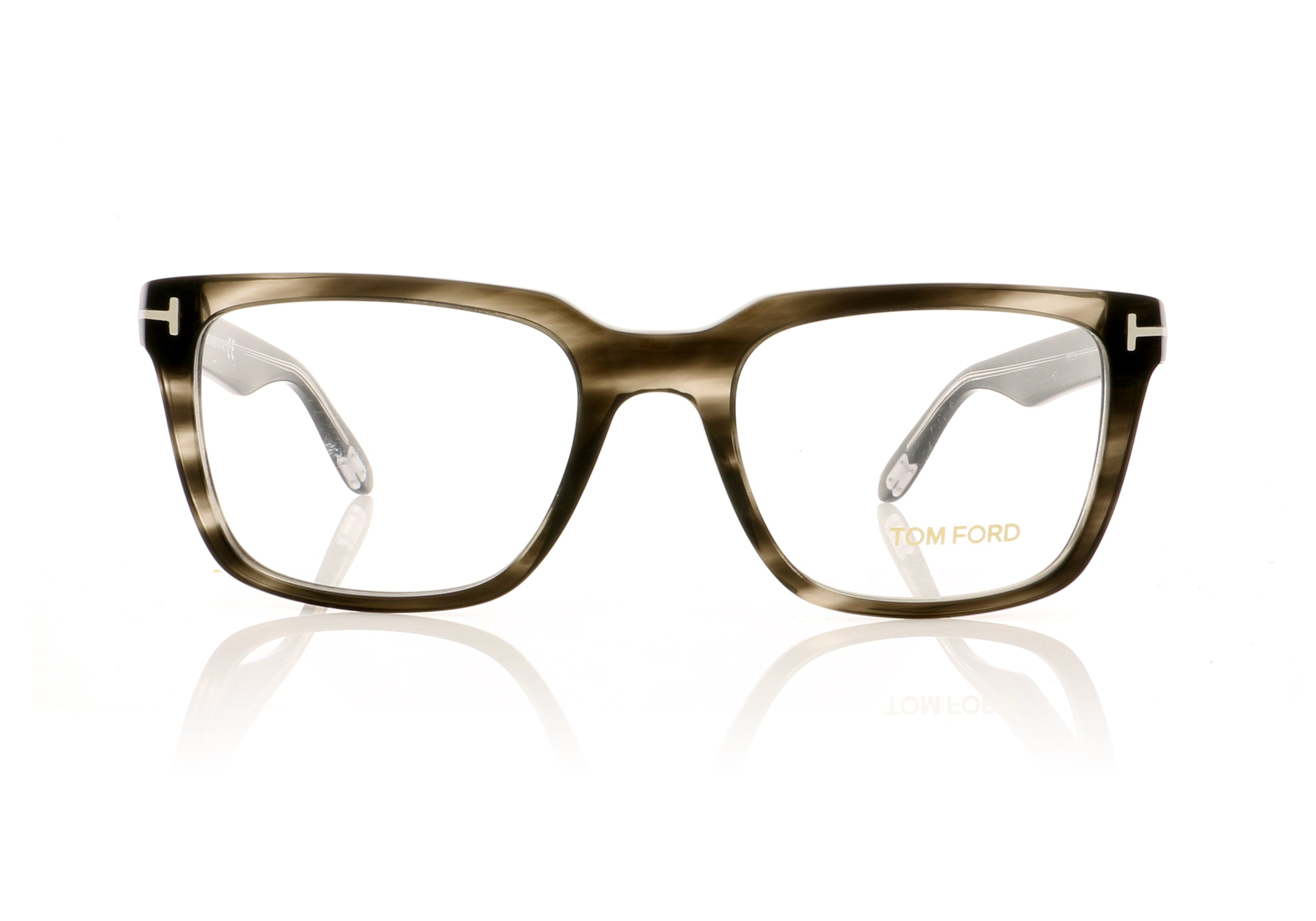 Tom Ford TF5304 93 Light Grey Glasses | The Eye Place