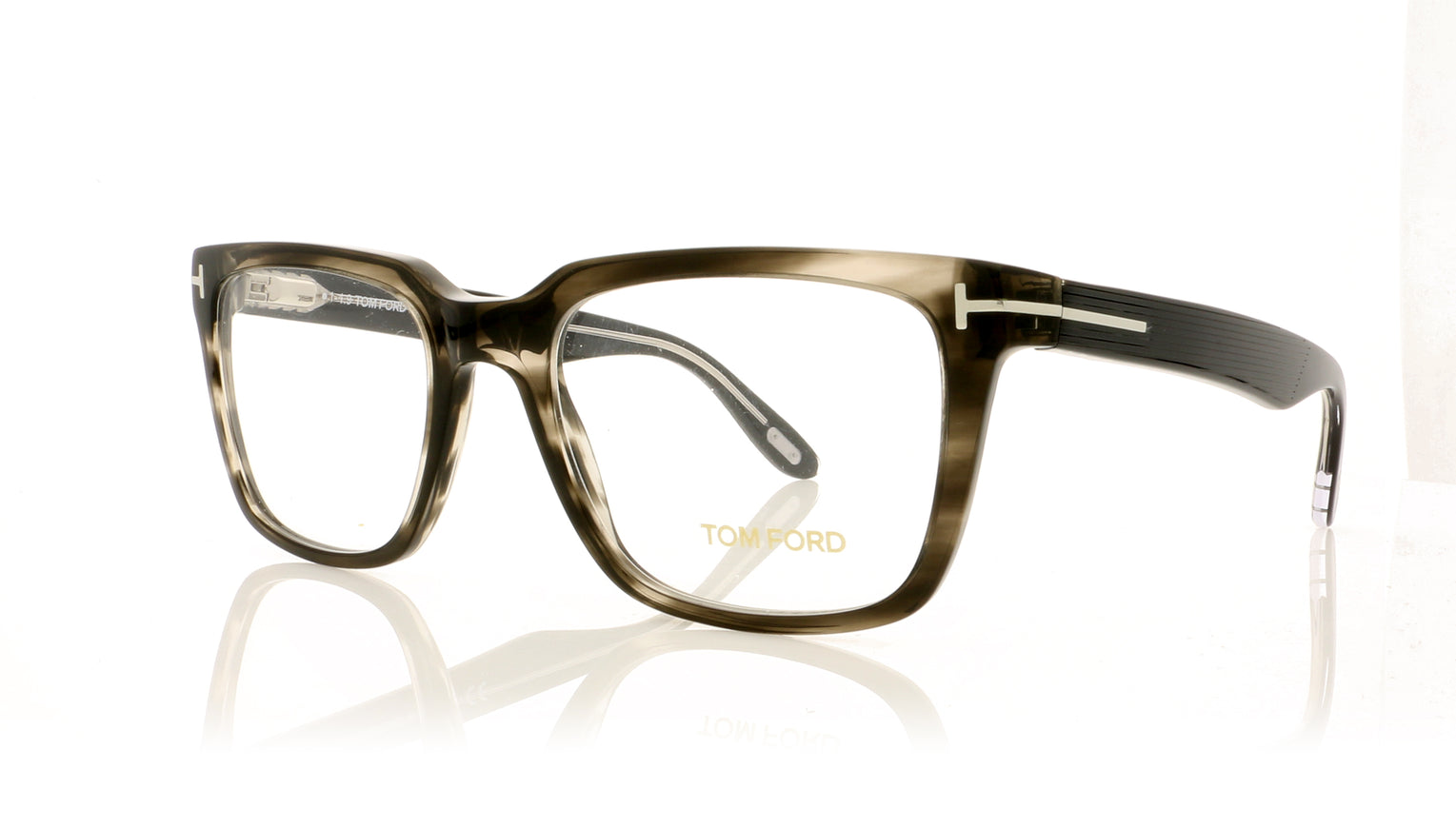 Tom Ford TF5304 93 Light Grey Glasses | The Eye Place