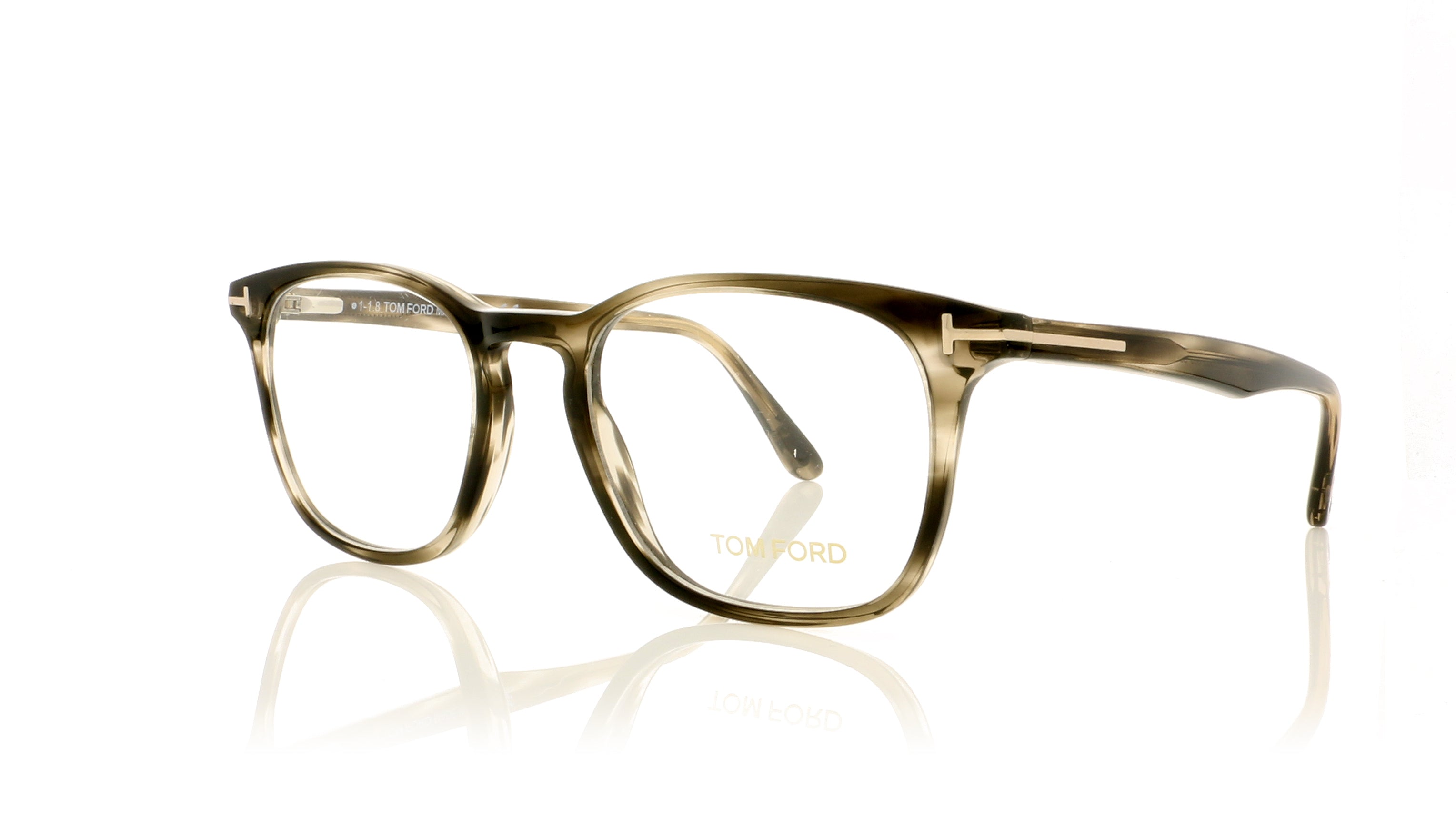 Tom Ford TF5505 5 Black Glasses | The Eye Place