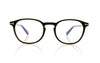 Tom Ford TF5583-B 1 Black Glasses - Front