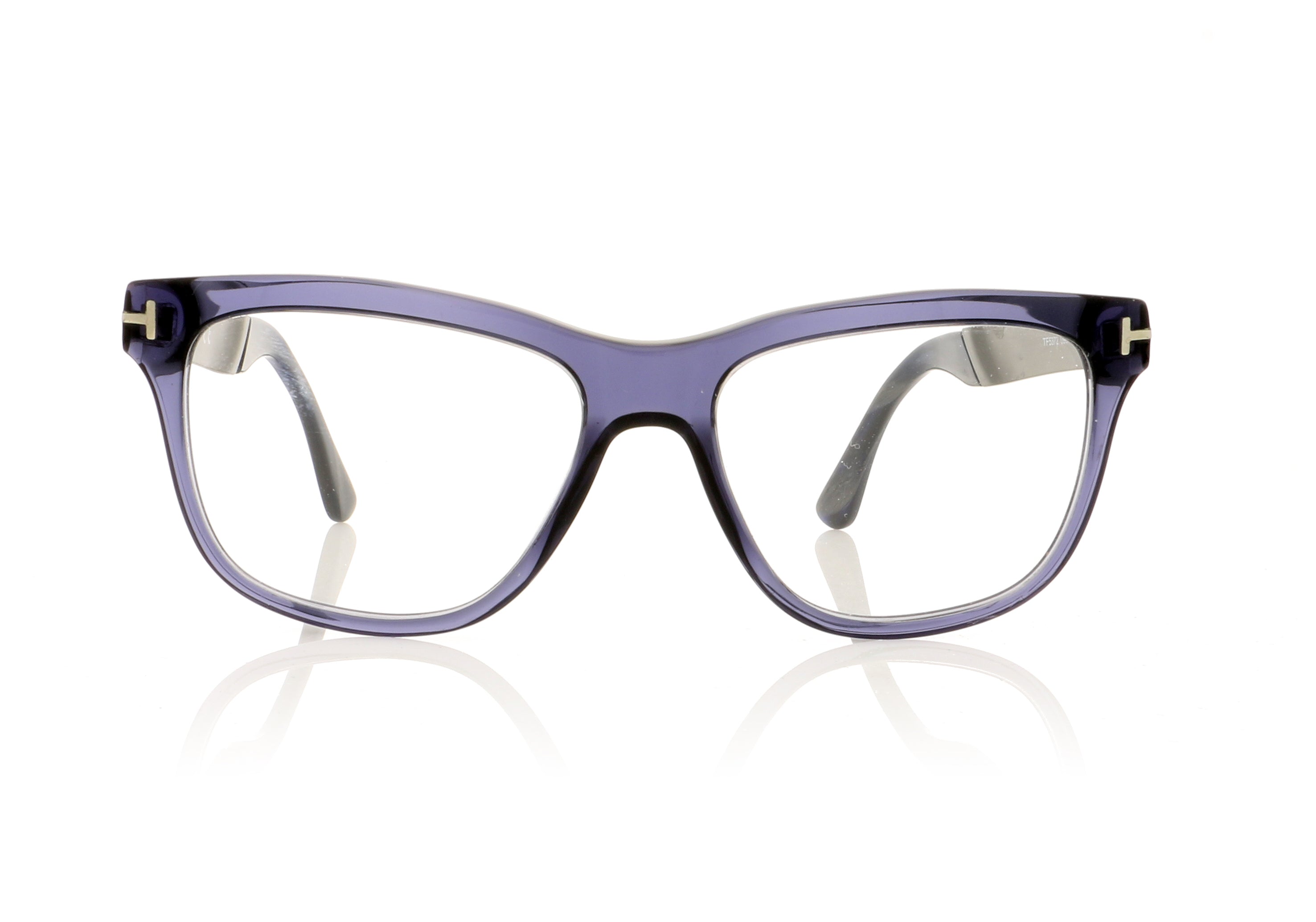 Tom Ford TF5372 90 Crystal Blue Glasses | The Eye Place