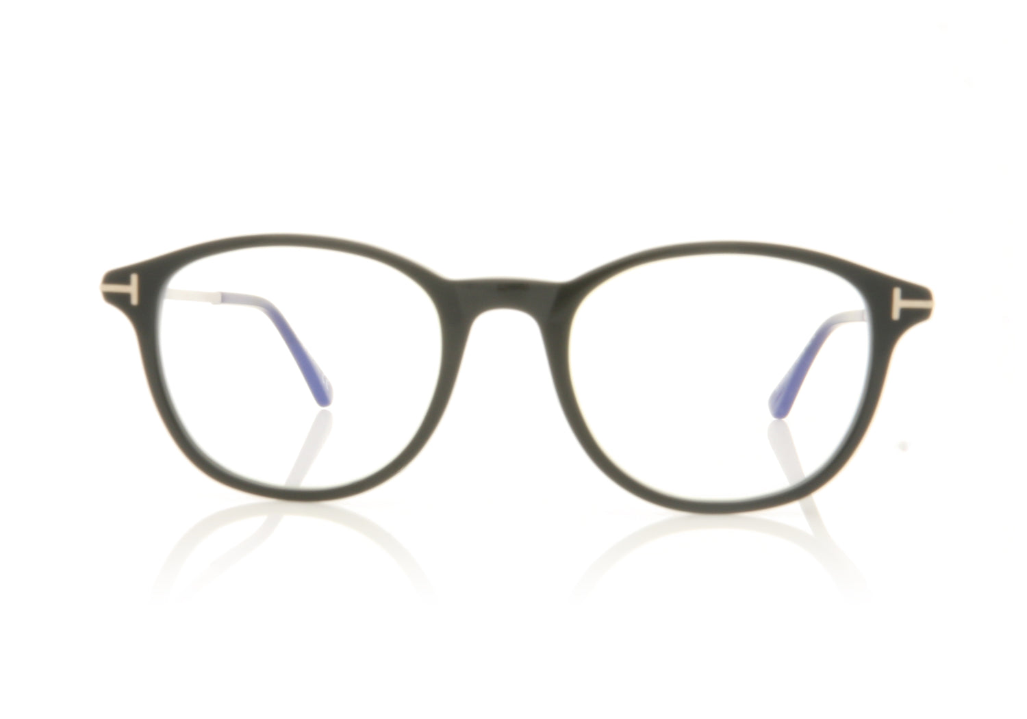 Tom Ford FT5553-B/V TF5553 1 Black Glasses – The Eye Place
