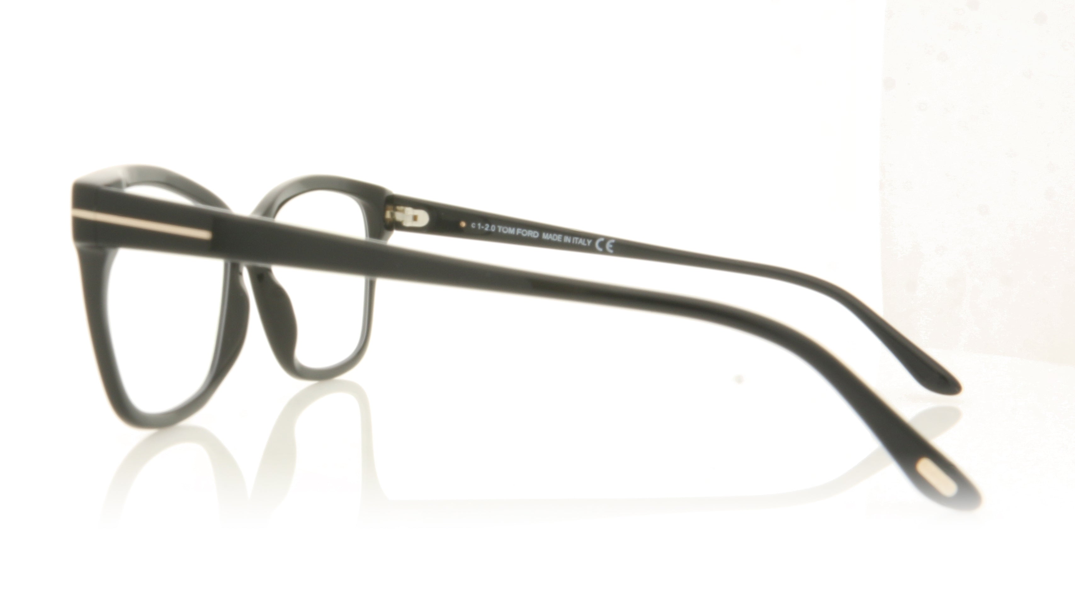 Tom Ford FT5597-B/V TF5597 1 Black Glasses | The Eye Place