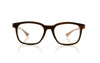 W-eye Alpha 4 a4 S2 3A BRN Brown Glasses - Front