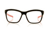 W-eye W-EYE 404 EB Ebano Black Glasses - Front