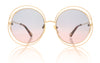 Chloé CH0045S 6 Gold Sunglasses - Front