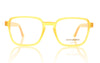 Cutler and Gross 1361 06 Yellow Glasses - Front