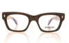 Cutler and Gross 1391 01 Black Glasses - Front