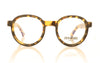 Cutler and Gross 1384 03 Black on Camoflage Glasses - Front