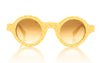 Etnia Barcelona The Einstein YW Yellow Sunglasses - Front
