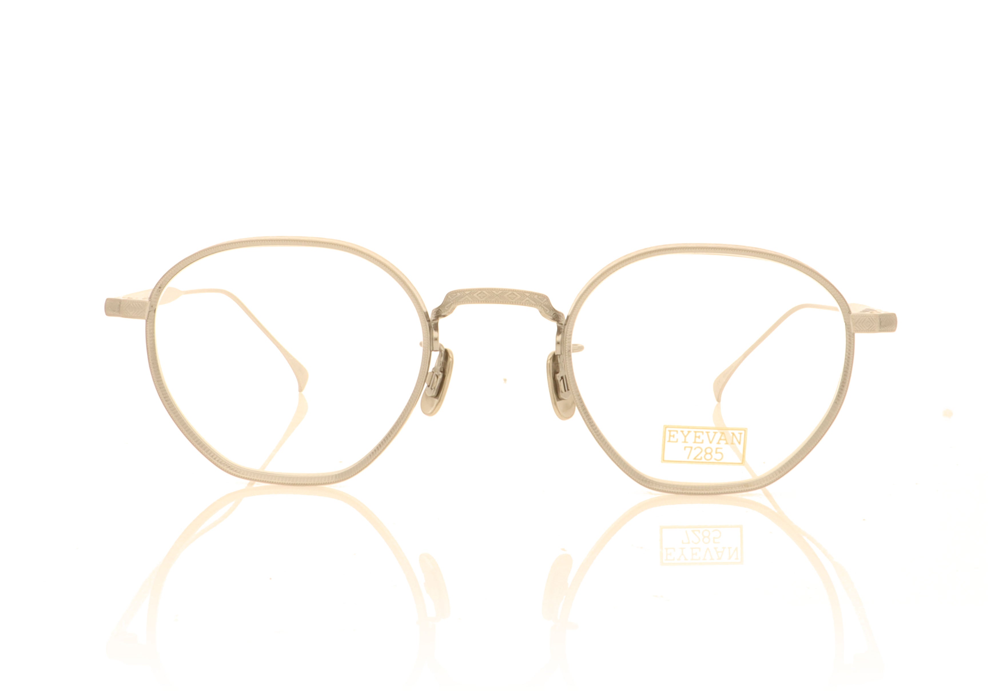 Eyevan 7285 163 801 Silver Glasses | OCO Glasses
