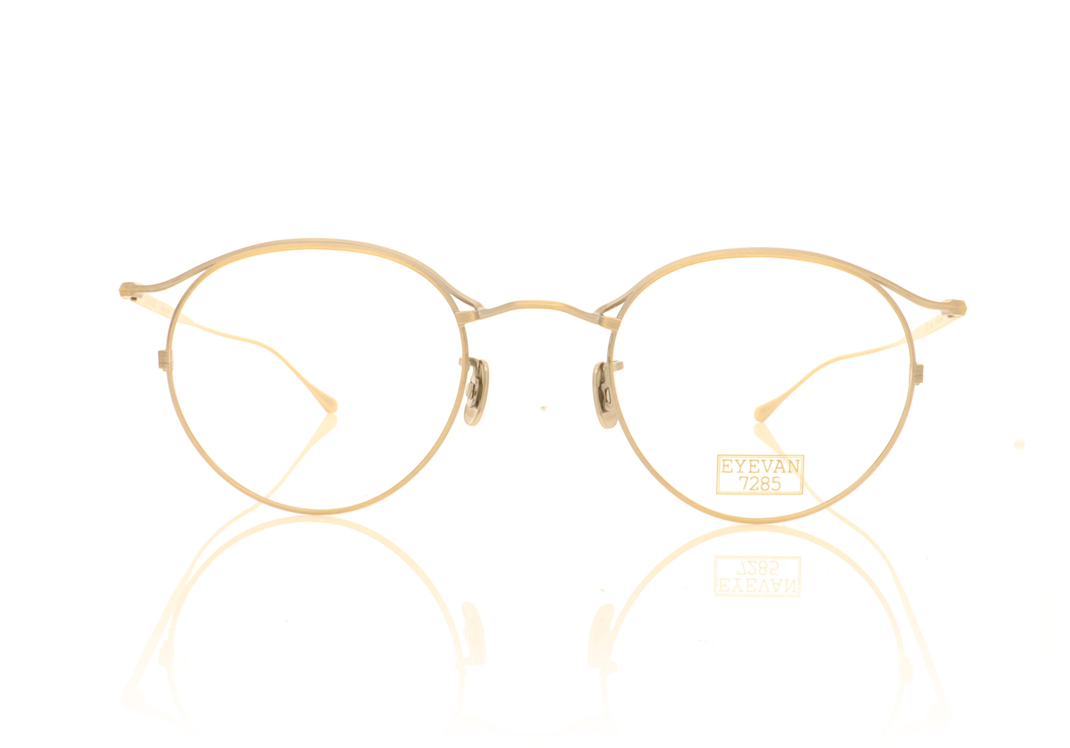 Eyevan 7285 180 901 Gold Silver Glasses | OCO Glasses