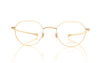 Eyevan 7285 Marshall AG Gold Glasses - Front