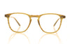 Garrett Leight Brooks OT Olive Tortoise Glasses - Front