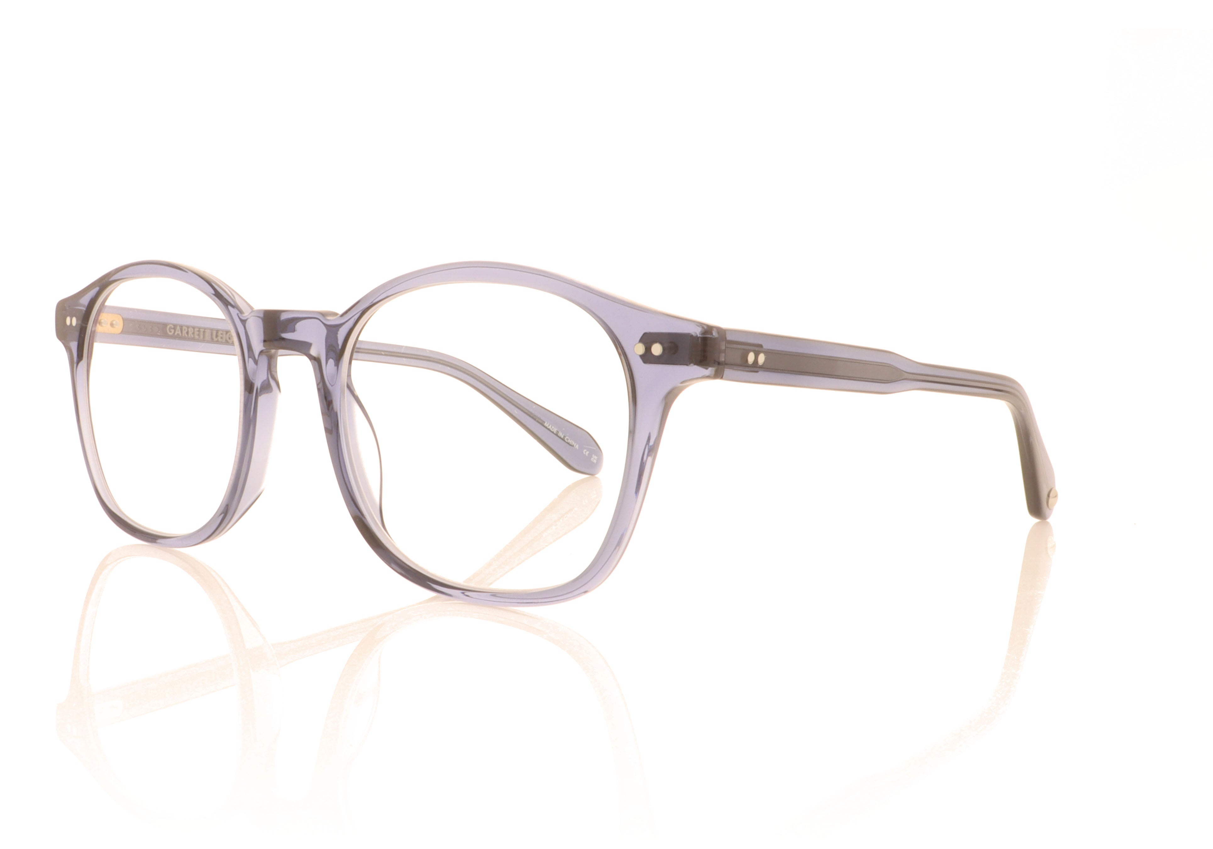 Garrett Leight Riley PACB Pacific Blue Glasses | The Eye Place