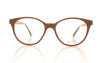 Gold & Wood Giulia 1.01 Brown  Glasses - Front