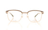 Gold & Wood Orsay 2.03 Brushed palladium  Glasses - Front