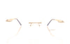 Gold & Wood Rio G&W 1.02 Black Glasses - Front